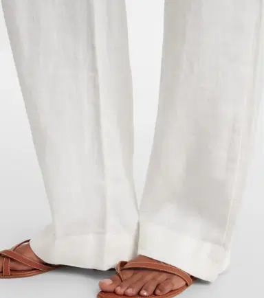 Polo Ralph Lauren Linen wide-leg pants | Thumbnail 2