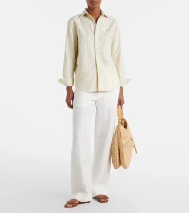 Polo Ralph Lauren Linen wide-leg pants | Thumbnail 6