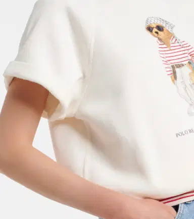Polo Ralph Lauren Polo Bear cotton-blend top | Thumbnail 3