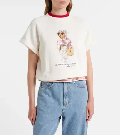 Polo Ralph Lauren Polo Bear cotton-blend top | Thumbnail 4