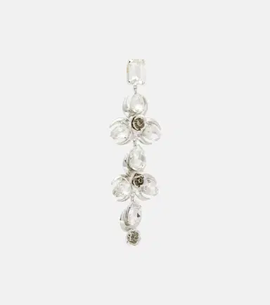 Magda Butrym Crystal-embellished floral drop earrings | Thumbnail 2
