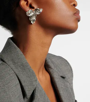 Magda Butrym Crystal-embellished stud earrings | Thumbnail 5