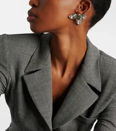 Magda Butrym Crystal-embellished stud earrings | Thumbnail 6