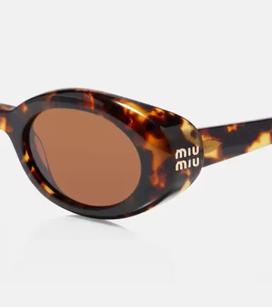 Miu Miu Rêverie oval sunglasses | Thumbnail 3