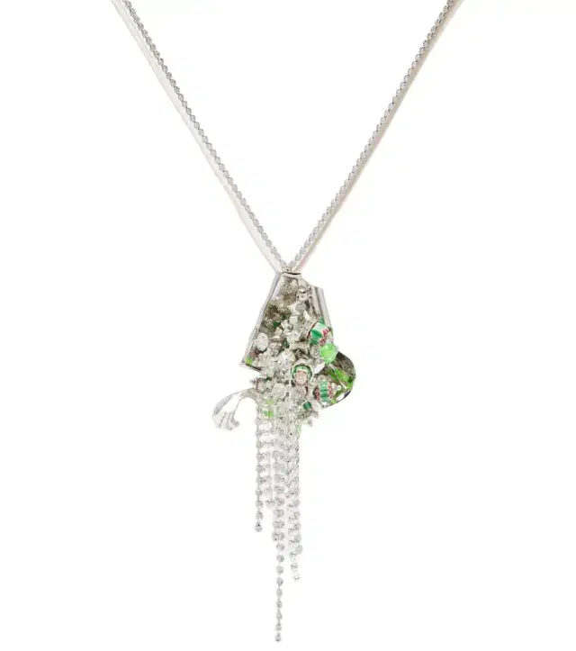 Dries Van Noten Embellished charm necklace