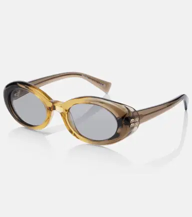 Miu Miu Rêverie oval sunglasses | Thumbnail 2