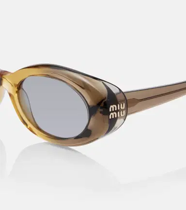 Miu Miu Rêverie oval sunglasses | Thumbnail 3