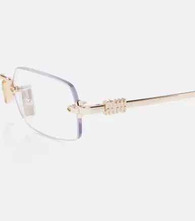 Miu Miu Rectangular glasses | Thumbnail 4 Miu Miu Rectangular glasses | Thumbnail 4