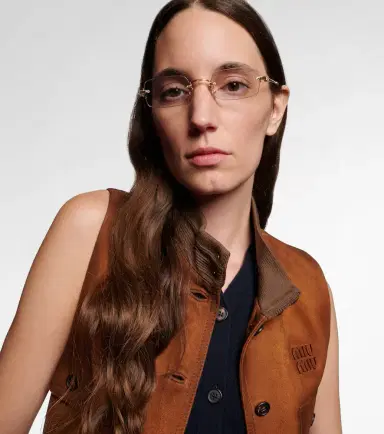 Miu Miu Rectangular glasses | Thumbnail 5 Miu Miu Rectangular glasses | Thumbnail 5