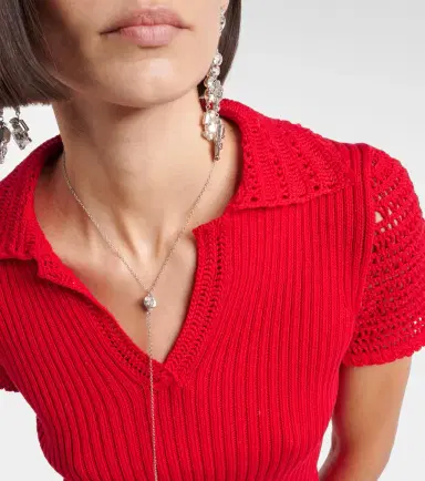 Magda Butrym Floral pendant necklace | Thumbnail 4