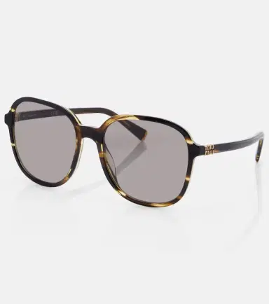 Miu Miu Logo oversized sunglasses | Thumbnail 3