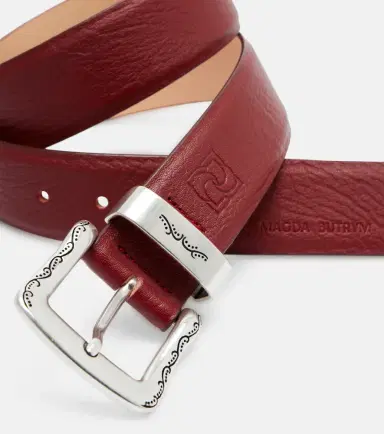Magda Butrym Engraved leather belt | Thumbnail 2