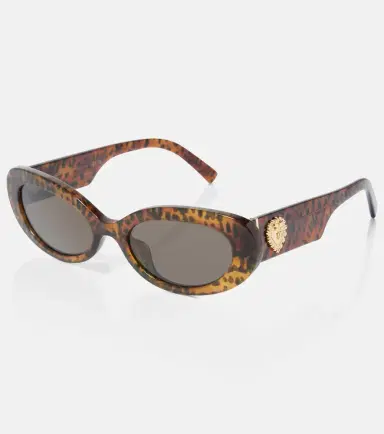 Dolce & Gabbana Devotion oval sunglasses | Thumbnail 3 Dolce & Gabbana Devotion oval sunglasses | Thumbnail 3