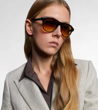 Brunello Cucinelli Monili round sunglasses | Thumbnail 6