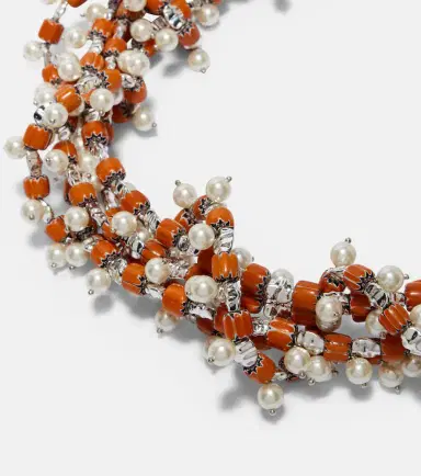 Dries Van Noten Embellished beaded necklace | Thumbnail 3