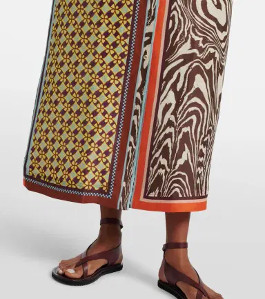 ALÉMAIS Alémais Wilson printed linen and silk shirt dress | Thumbnail 3 ALÉMAIS Alémais Wilson printed linen and silk shirt dress | Thumbnail 3