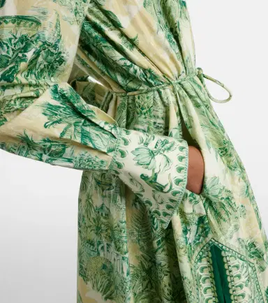 ALÉMAIS Alémais Sara printed cotton and silk shirt dress | Thumbnail 3 ALÉMAIS Alémais Sara printed cotton and silk shirt dress | Thumbnail 3