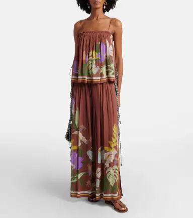 ALÉMAIS Alémais Alfie floral wide-leg pants | Thumbnail 4 ALÉMAIS Alémais Alfie floral wide-leg pants | Thumbnail 4