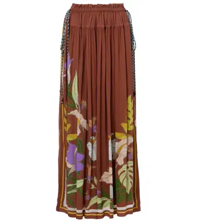 ALÉMAIS Alémais Alfie floral wide-leg pants | Thumbnail 1 ALÉMAIS Alémais Alfie floral wide-leg pants | Thumbnail 1