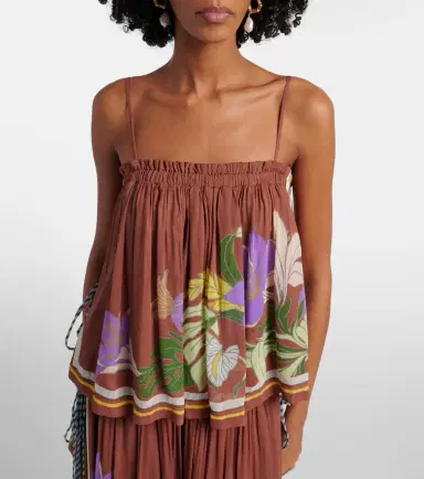 ALÉMAIS Alémais Alfie floral top | Thumbnail 4