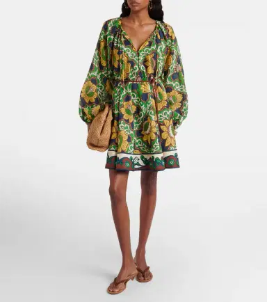 ALÉMAIS Alémais Liana printed minidress | Thumbnail 2