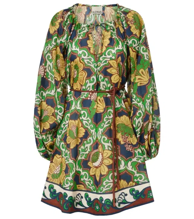 Alémais Liana printed minidress