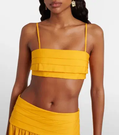 ALÉMAIS Alémais Mokshini cotton crop top | Thumbnail 4