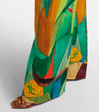 ALÉMAIS Alémais x Mokshini linen wide-leg pants | Thumbnail 4