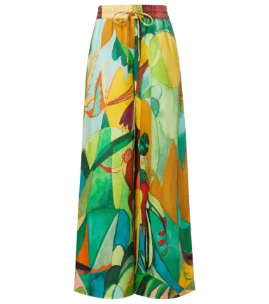ALÉMAIS Alémais x Mokshini linen wide-leg pants | Thumbnail 1