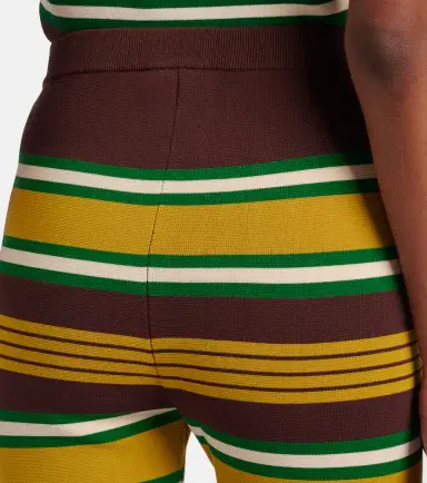 ALÉMAIS Alémais Clover knitted striped flared pants | Thumbnail 4 ALÉMAIS Alémais Clover knitted striped flared pants | Thumbnail 4