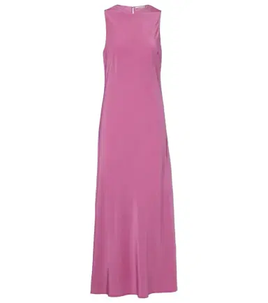 Asceno Valencia silk crêpe maxi dress | Thumbnail 1