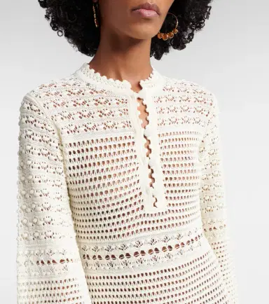 Eres Madone crochet midi dress | Thumbnail 2