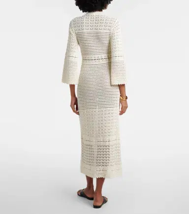 Eres Madone crochet midi dress | Thumbnail 5