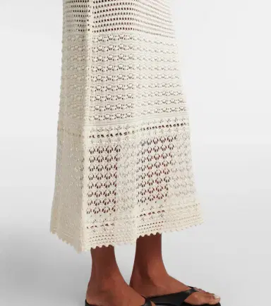 Eres Madone crochet midi dress | Thumbnail 6