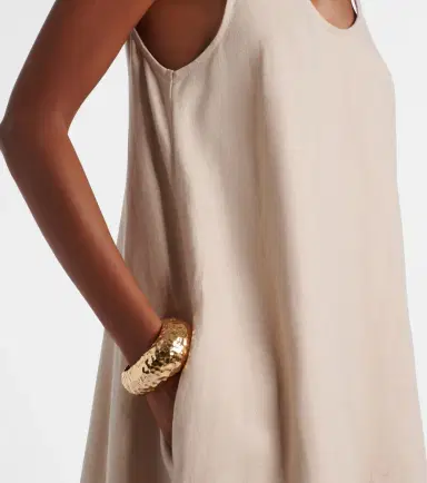 Asceno Capri linen maxi dress | Thumbnail 5