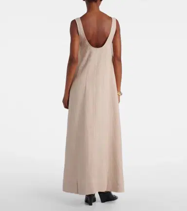 Asceno Capri linen maxi dress | Thumbnail 7