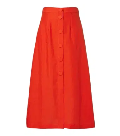 Eres Amusante linen midi skirt | Thumbnail 1 Eres Amusante linen midi skirt | Thumbnail 1