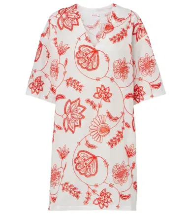 Eres Levia embroidered cotton-blend minidress | Thumbnail 1