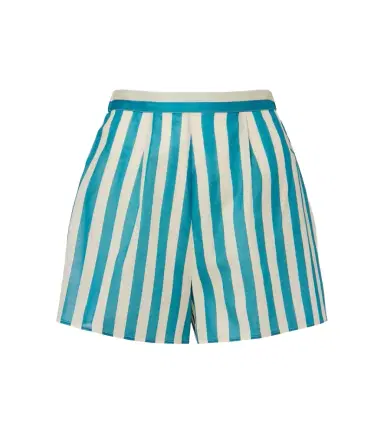 Eres Twins striped cotton voile shorts | Thumbnail 1