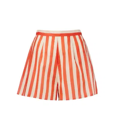 Eres Twins striped cotton voile shorts | Thumbnail 1