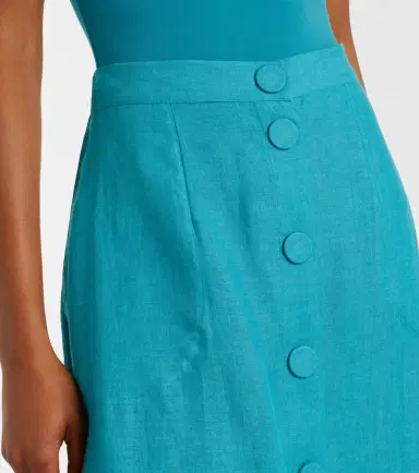 Eres Amusante linen midi skirt | Thumbnail 5