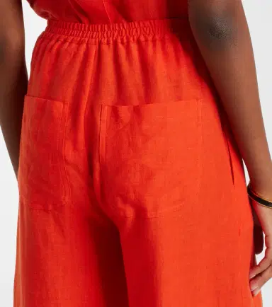 Eres Select linen wide-leg pants | Thumbnail 4