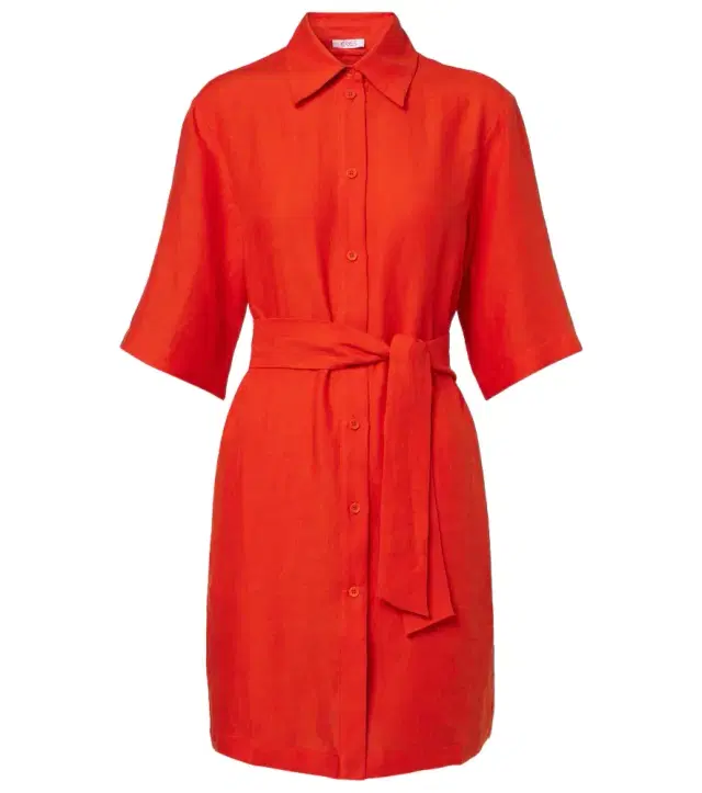 Séducteur linen shirt dress