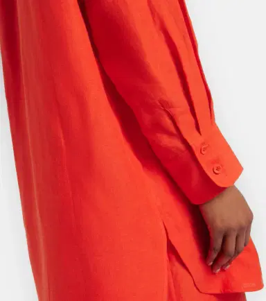 Eres Mignonnette oversized linen shirt | Thumbnail 5