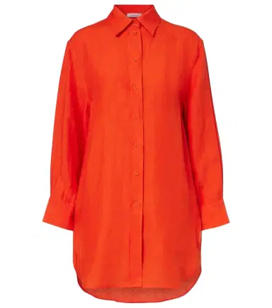 Eres Mignonnette oversized linen shirt | Thumbnail 1