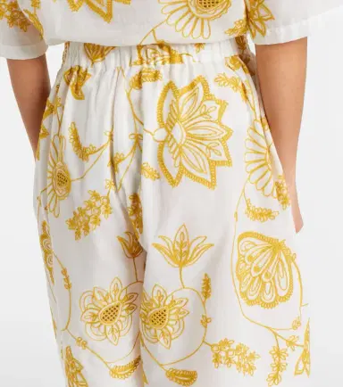 Eres Chandra embroidered cotton-blend Bermuda shorts | Thumbnail 2