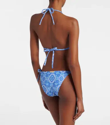 Heidi Klein Mykonos printed bikini top | Thumbnail 2