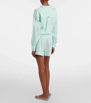 Heidi Klein Corfu linen shorts | Thumbnail 2