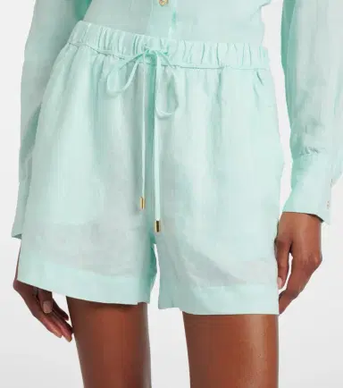 Heidi Klein Corfu linen shorts | Thumbnail 3