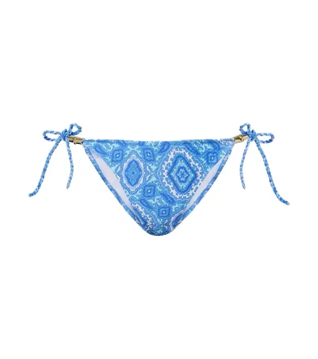 Heidi Klein Mykonos printed bikini bottoms